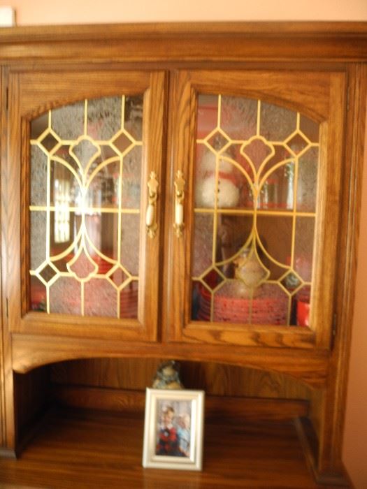 Stained glass cabinet