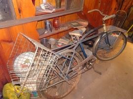 Great Old Bike with Basket