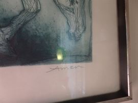 Don Quiote Artist Proof signed Irving Amen