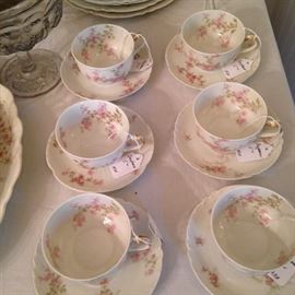 Cups & saucers by Haviland & Co.- Limoges 