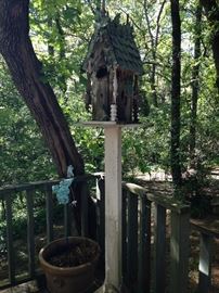 Rustic bird house