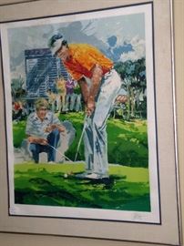 Pro golf art