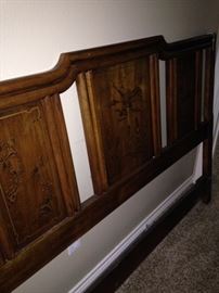 Asian design headboard