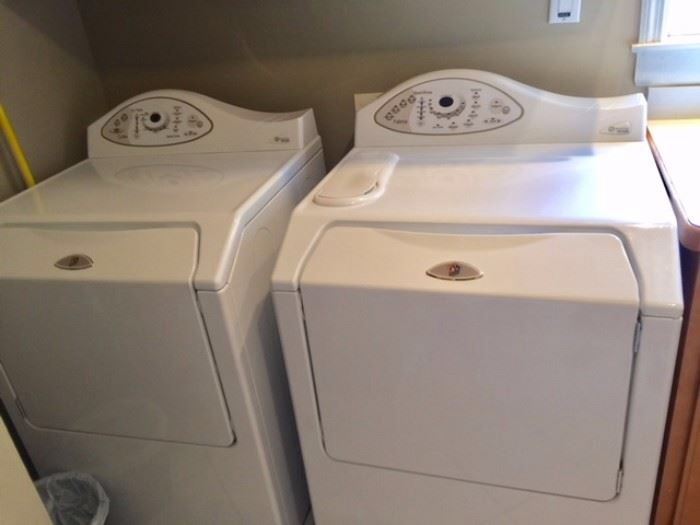 Maytag Neptune front loader washer and dryer. 