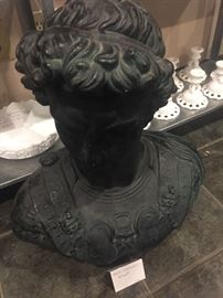Caesar Bronze Bust 