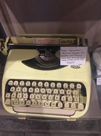 Royal '64 Olive Green Typewriter 