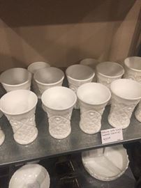 Fostoria Milk Glass 