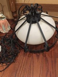 Hanging light fixture