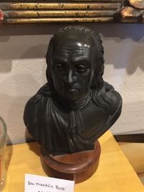 Ben Franklin bust
