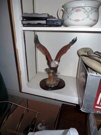 Eagle sculpture for your office and an unique potty for your bedroom!!