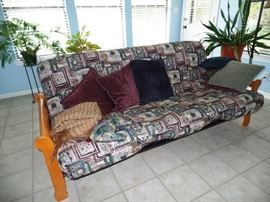 Useful and comfortable futon