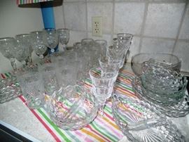 Fostoria and other Crystal