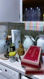 A glance into the kitchen