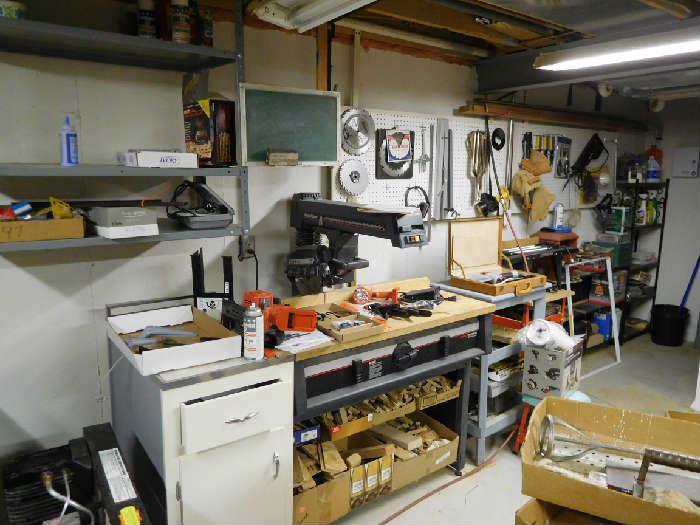 radial arm saw and other hand tools