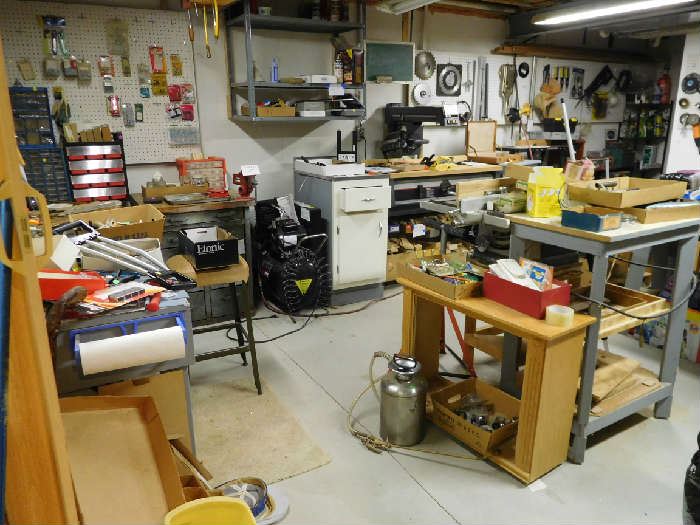 basement  tool  area