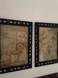 Asian art purchased in China by the in-law missionaries to China