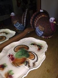 Turkey and platter