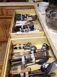 All sorts of kitchen gadgets