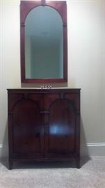 Hall console w/mirror