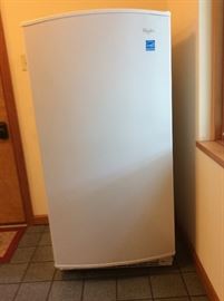 Whirlpool upright Freezer