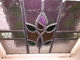Small stain glass window