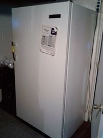 Admiral upright Freezer 33"wide 27"deep and 66"tall