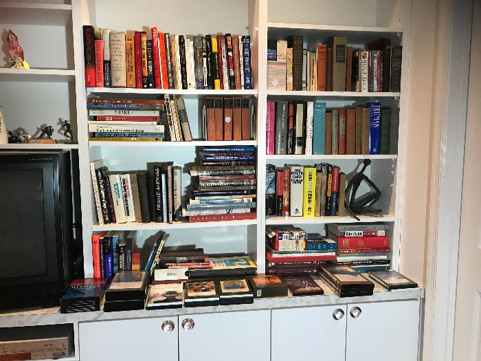 Books, books and more books including first editions