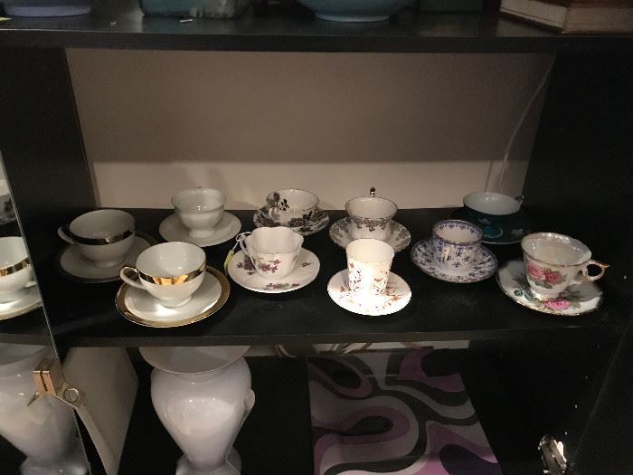 English china tea cups