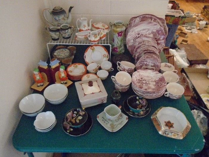 Oriental porcelains and china
