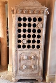 Four Stages of Sin Wine cabinet
