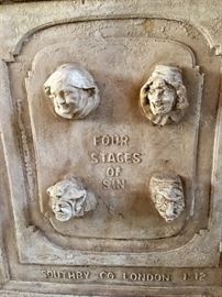 Closeup of wine cabinet 