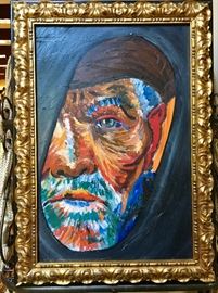 Original oil painting in canvas 