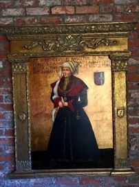 Renaisssnce woman painting 