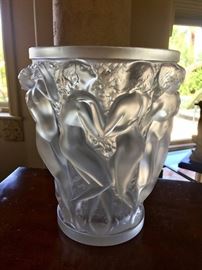 Lalique Crystal Vase