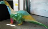 Steve Kaufman dinosaur