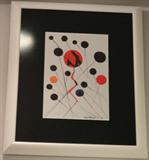 MANY framed Calder prints