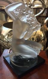 Signed, "Lalique, France" 3" Figure