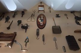 Vintage Fish Scales, Rug Beater, Wringer, More