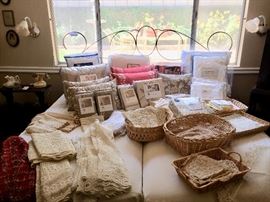Linens and Laces...Vintage to Never Used