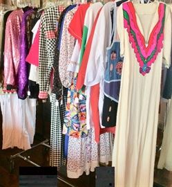 Vintage Clothes on the Lighter Side, including Checked Dress by Ronnie Heller for Saks Fifth Avenue