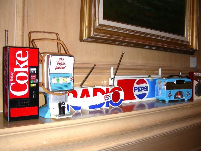 Coke and Pepsi radios