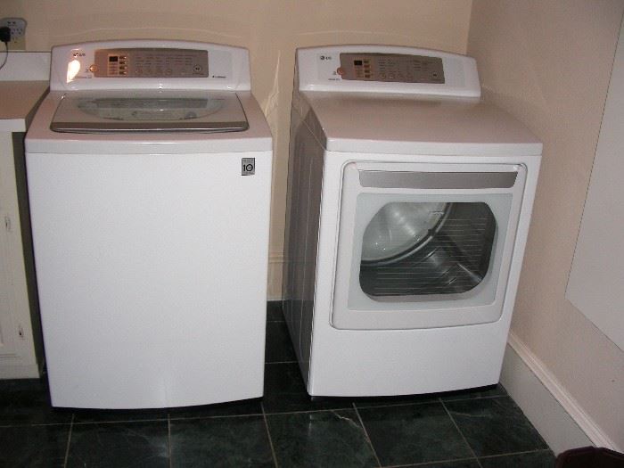 LG Washer and LG Dryer