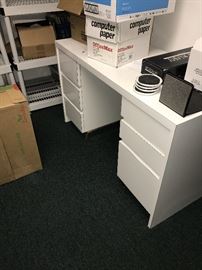 WHITE DESK