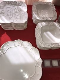 BEAUTIFUL SERVING DISHES AND CUPS BY ROSCHER