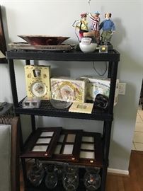 HOME DECOR'-PICTURE FRAMES-VASES, BOWLS, WEDGWOOD AND ROYAL DOULTON NURSERY SET