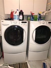 KENMORE ELITE SMARTWASH QUIETPAK 2 WASHER AND GAS DRYER