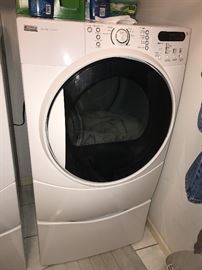 KENMORE ELITE SMARTWASH QUIETPAK 2 WASHER AND GAS DRYER