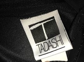 TADASHI- BLACK EVENING DRESS