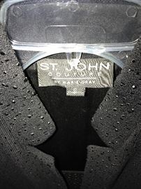 ST. JOHN KNIT BY MARIE GRAY- SEQUIN JACKET AND SKIRT