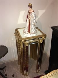 MIRRORED  PLANT STANDS